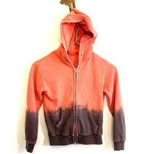 [Butter] Tye Dye Bedazzled Hoodie Jacket - Size 6